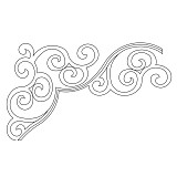 curly ironwork brd crn a